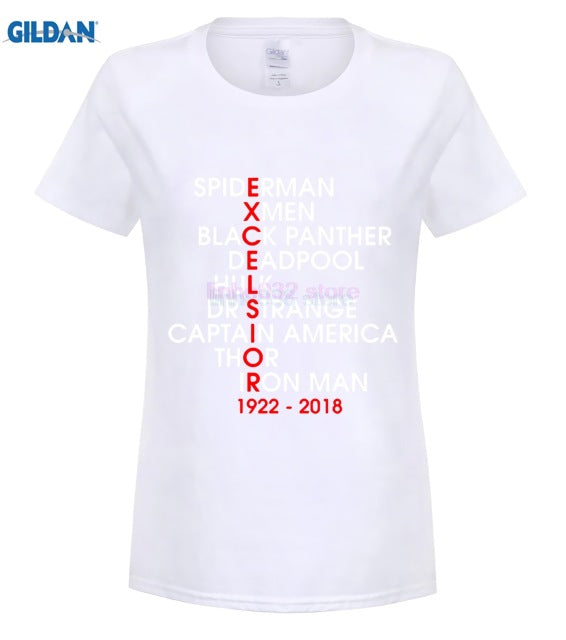 MARVEL STAN LEE Personality Printed Men T-shirt - Xvogue