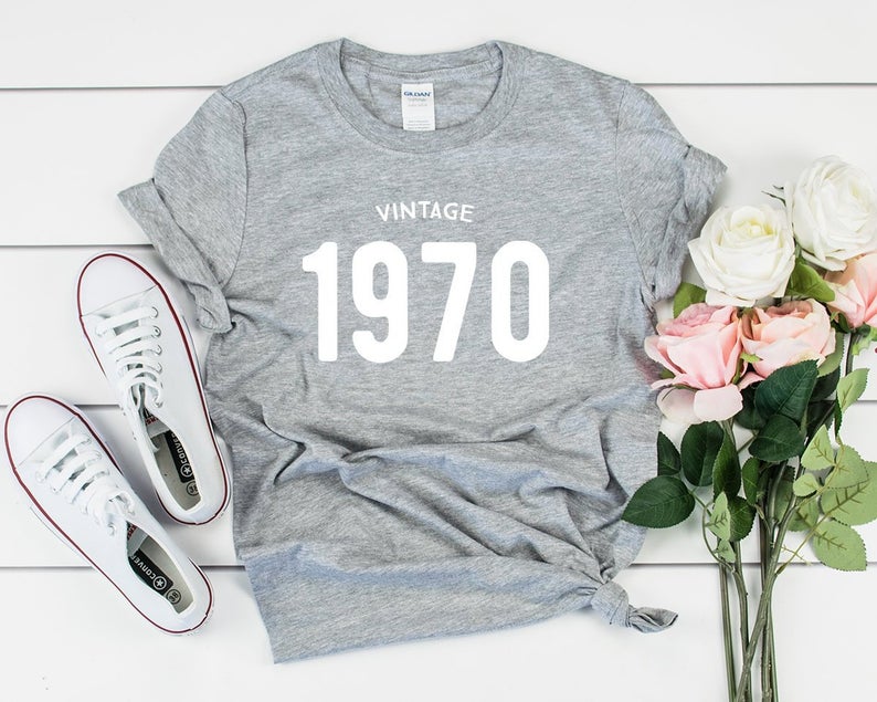 Vintage 1970 Birthday T-Shirt | 54th Birthday Party T-Shirt - Xvogue