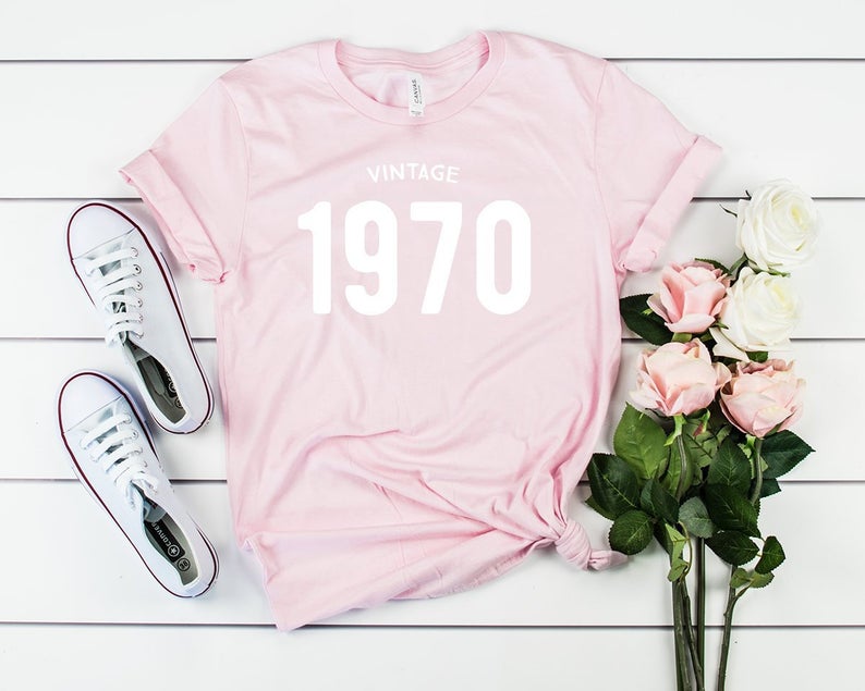 Vintage 1970 Birthday T-Shirt | 54th Birthday Party T-Shirt - Xvogue
