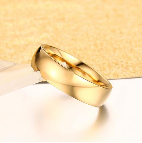 Vnox 6mm Classic Wedding Ring for Men Women - Xvogue