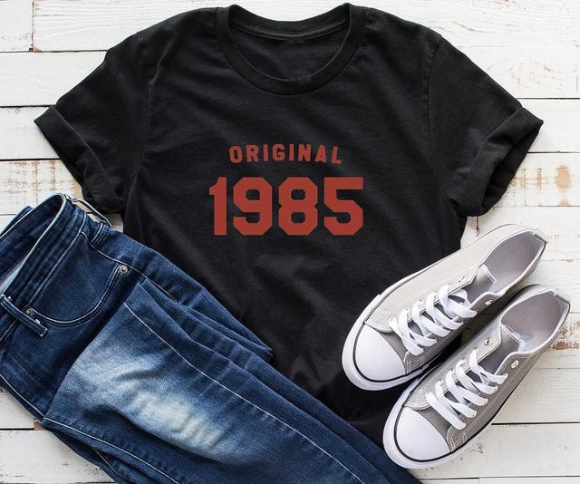 39th birthday T-shirt gift | Unisex Cotton T-Shirts | 1985 T-shirt - Xvogue