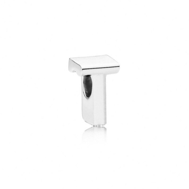 Initial alphabet letter A-Z loose bead Fits Pandora charms silver - Xvogue