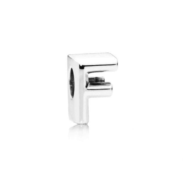 Initial alphabet letter A-Z loose bead Fits Pandora charms silver - Xvogue