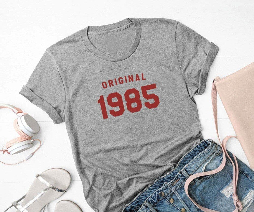 39th birthday T-shirt gift | Unisex Cotton T-Shirts | 1985 T-shirt - Xvogue