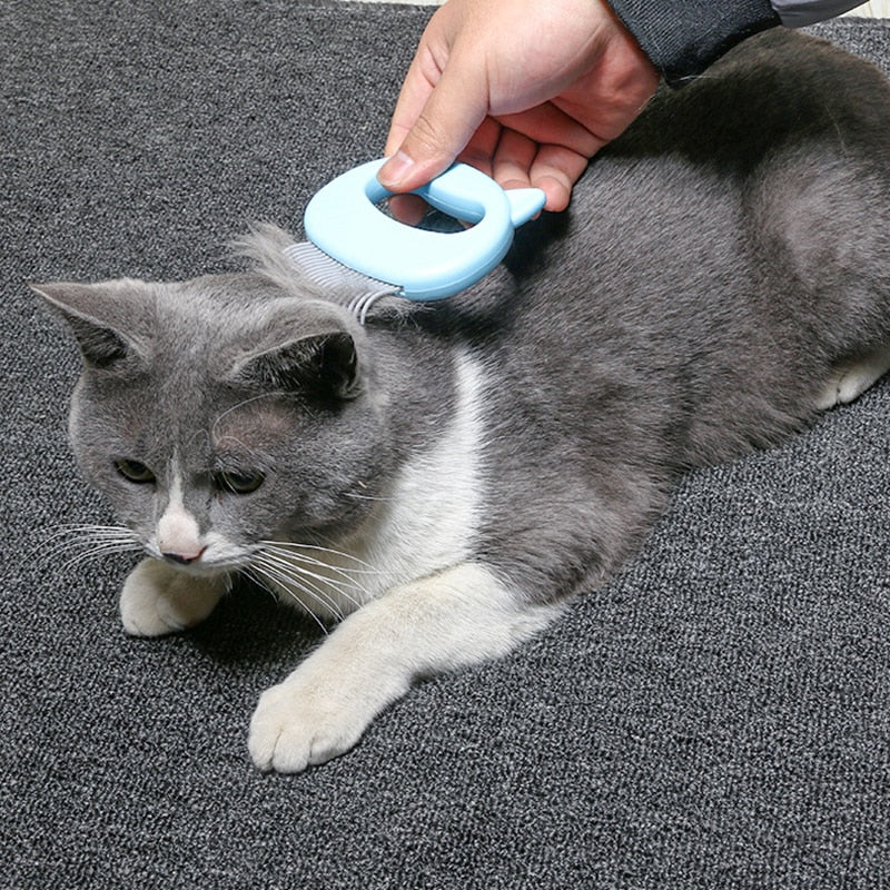 Elastic Soft Needle Comb | Pet Hair Removal Massaging Shell Comb | PET Massage Brush - Xvogue