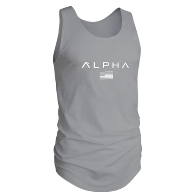 Vest bodybuilding clothing and fitness men undershirt tank tops tops golds men undershirt - Xvogue