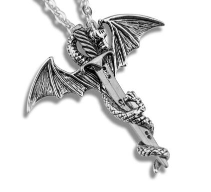 Game of Throne Necklace Flying Dragon With Wings - Xvogue