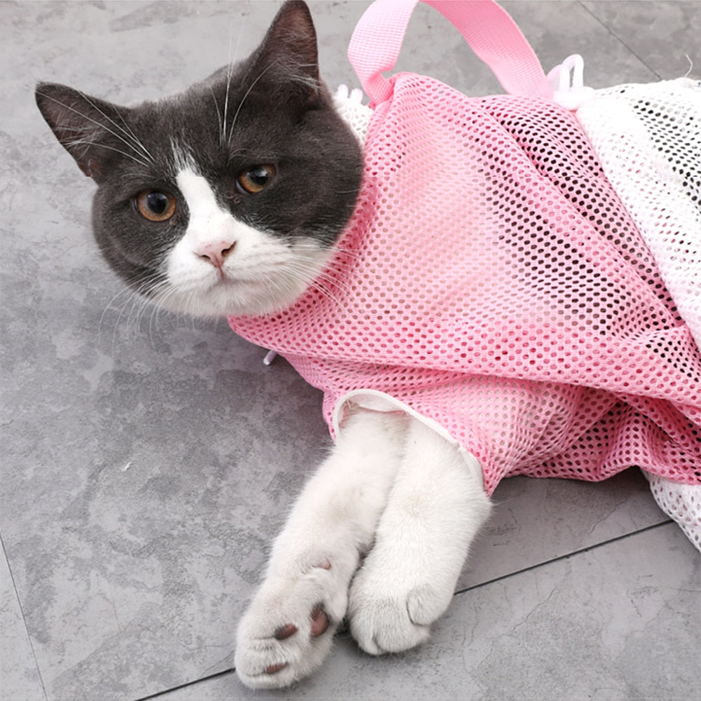 Cat Grooming Bag | Polyester Wash Bag - Xvogue