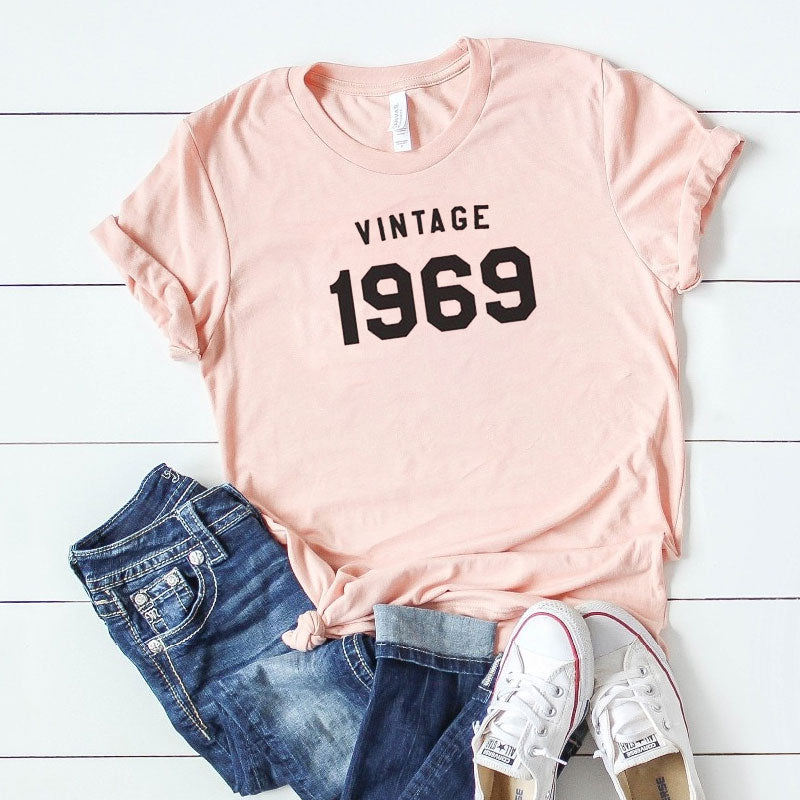 Vintage 1969 Birthday T-Shirt | 55th Birthday Party T-Shirt - Xvogue