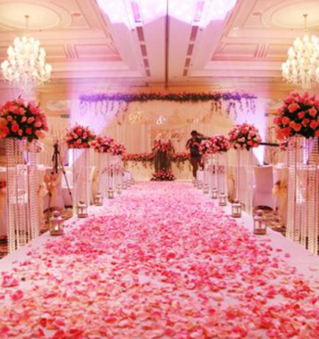 Wedding Party Accessories Artificial Flower Rose Petal Fake Petals Marriage Decoration For Valentine supplies - Xvogue