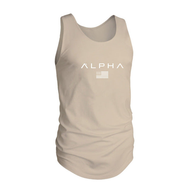 Vest bodybuilding clothing and fitness men undershirt tank tops tops golds men undershirt - Xvogue