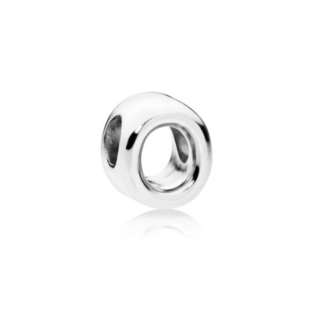 Initial alphabet letter A-Z loose bead Fits Pandora charms silver - Xvogue