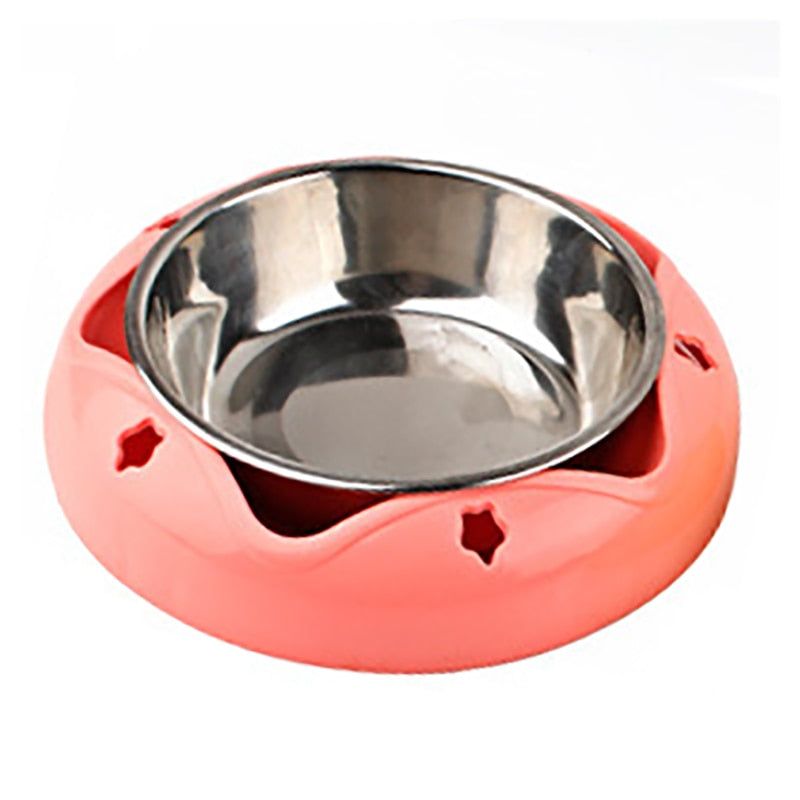 Durable Pet Bowl | Stainless Steel Drinking Feeding Dual-use Food Feeder - Xvogue