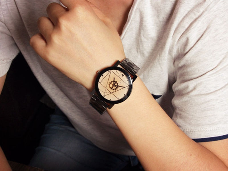 Watch Stainless Steel Watch for Man | Quartz Analog Wrist Watch - Xvogue