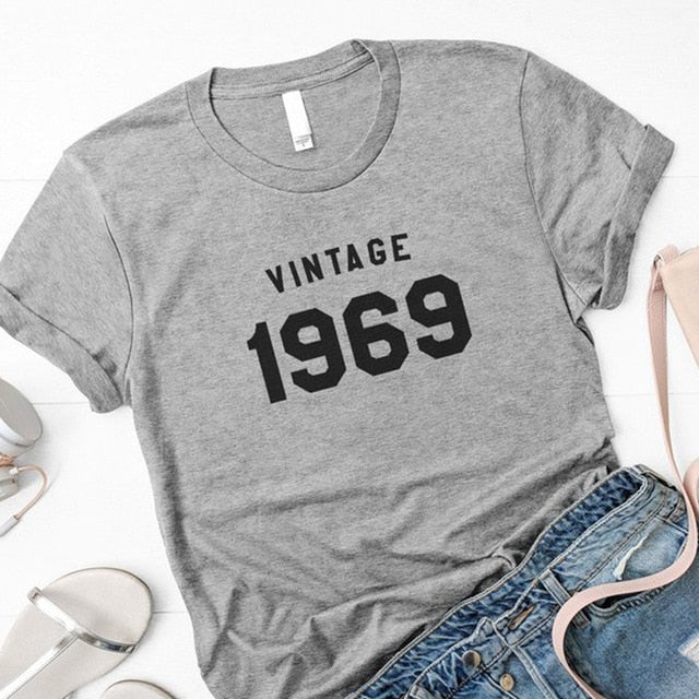 Vintage 1969 Birthday T-Shirt | 55th Birthday Party T-Shirt - Xvogue