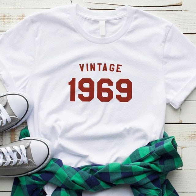 Vintage 1969 Birthday T-Shirt | 55th Birthday Party T-Shirt - Xvogue