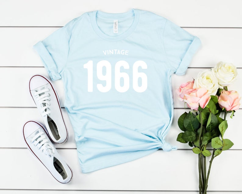 Vintage 1966 Birthday T-Shirt | 58th Birthday Party T-Shirt Cotton - Xvogue