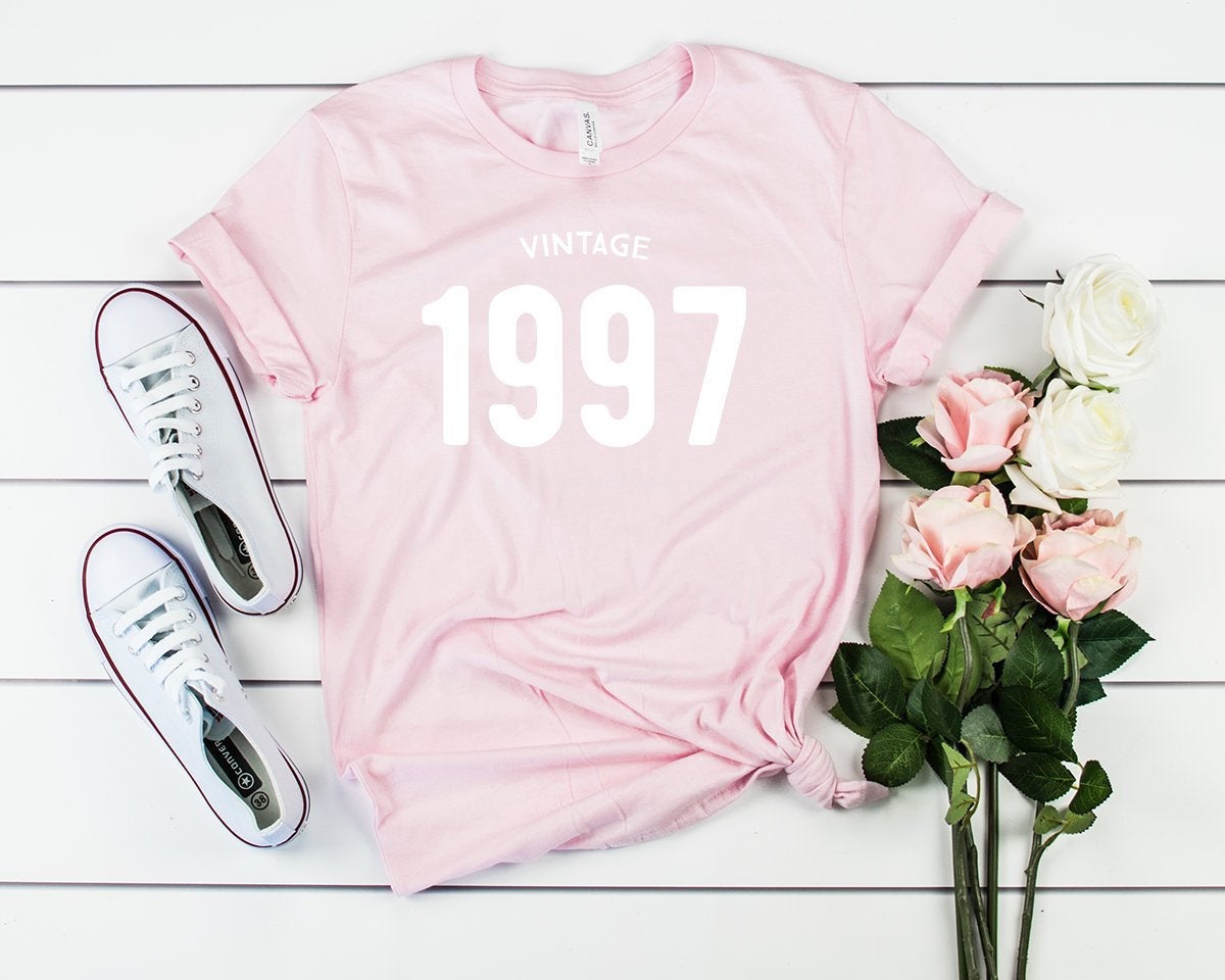 Vintage 1997 Women T-Shirt | 27th Birthday Party T-Shirt Cotton - Xvogue