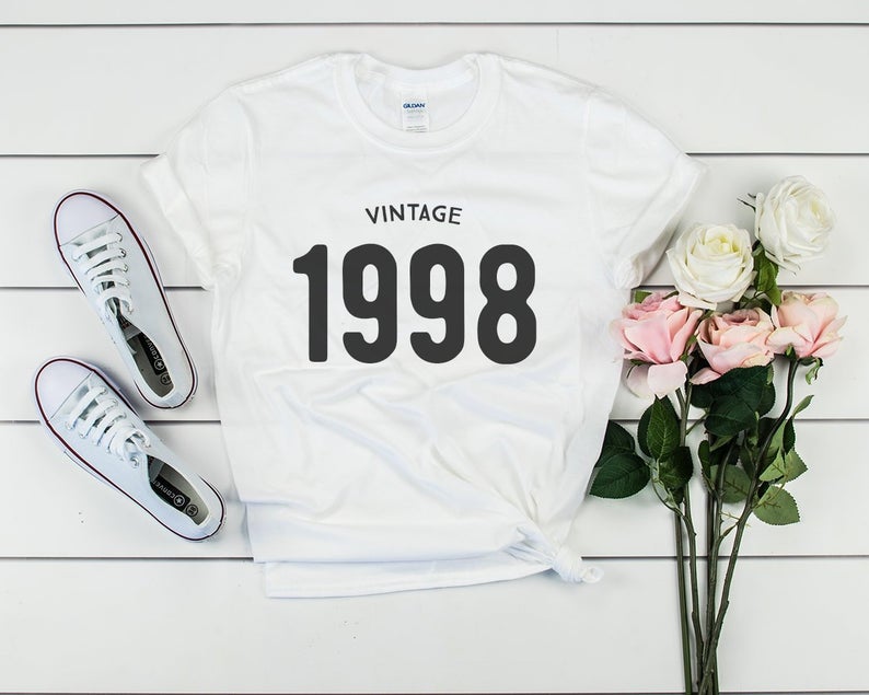 Vintage 1998 Women T-Shirt | 26th Birthday Party T-Shirt Cotton - Xvogue